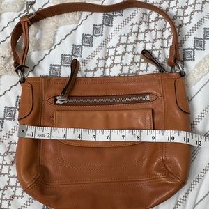 Fossil genuine leather handbag